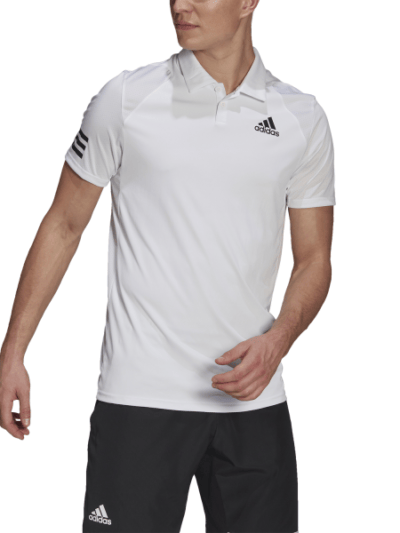 Fitness Mania - Adidas Club 3-Stripes Mens Tennis Polo Shirt