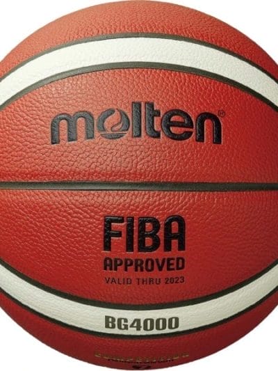 Fitness Mania - Molten BG Series 4000 Composite Leather Indoor Basketball - Size 7