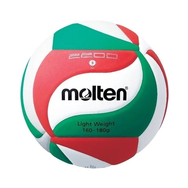 Fitness Mania - Molten M2200 EVA Rubber Lightweight Indoor Volleyball - Size 5