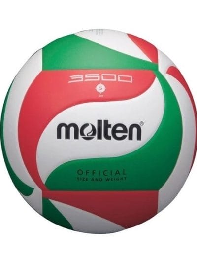 Fitness Mania - Molten M3500 PU Leather Indoor/Outdoor Volleyball - Size 5