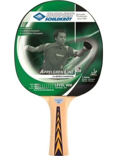 Fitness Mania - Schildkrot Appelgren 400 Table Tennis Bat