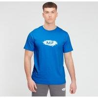 Fitness Mania - MP Men's Chalk Graphic Short Sleeve T-Shirt - Aqua - XS