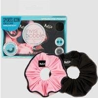 Fitness Mania - MP X Invisibobble® Power Sprunchie – Black/Mauve - 2 PACK