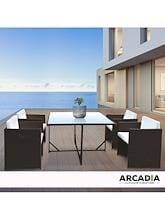 Fitness Mania - Arcadia Furniture 5 Piece Dining Table Set