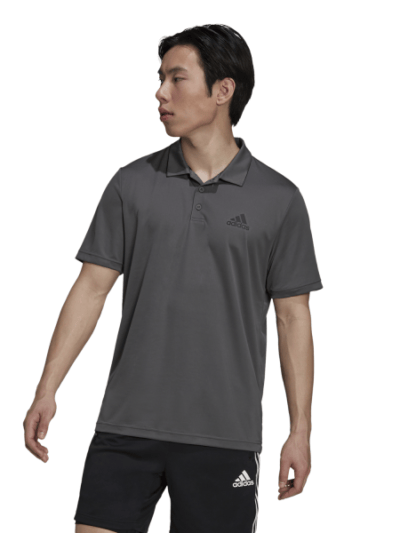 Fitness Mania - Adidas Aeroready Designed To Move Mens Sport Polo Shirt