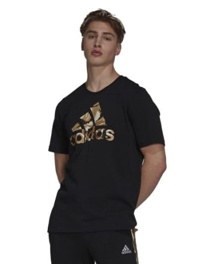 Fitness Mania - Adidas Essentials Camouflage Print Mens T-Shirt