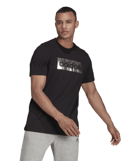 Fitness Mania - Adidas Foil Box Logo Mens T-Shirt