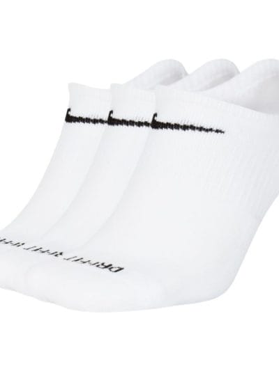 Fitness Mania - Nike Everyday Plus Cushioned No-Show Training Socks - 3 Pairs