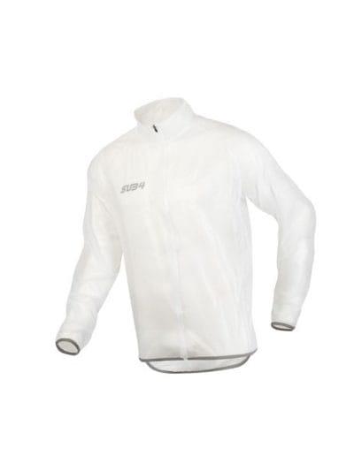 Fitness Mania - SUB4 Womens Waterproof Cycling Jacket - Clear