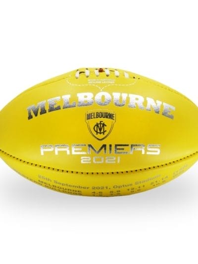 Fitness Mania - Sherrin KB 2021 Melbourne Demons AFL Premiers Football - Size 5