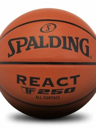 Fitness Mania - Spalding TF 250 React Indoor/Outdoor Basketball - Size 5
