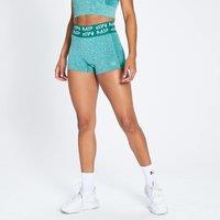 Fitness Mania - MP Curve Women's Booty Shorts - Energy Green - XXL