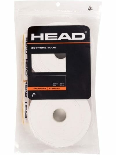 Fitness Mania - Head Prime Tour Tennis Overgrip - 30 Pack