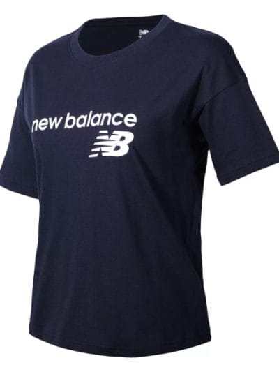 Fitness Mania - New Balance Classic Core Stacked Womens T-Shirt