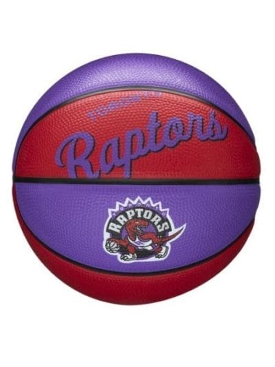 Fitness Mania - Wilson Toronto Raptors NBA Team Retro Mini Basketball - Size 3