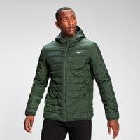 Fitness Mania - MP Men's Lightweight Hooded Packable Puffer Jacket - Dark Green