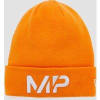 Fitness Mania - MP New Era Cuff Knitted Beanie - Orange/White