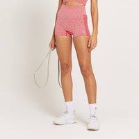 Fitness Mania - MP Women's Curve High Waisted Booty Shorts - Danger Marl  - L