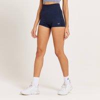 Fitness Mania - MP Women's Curve High Waisted Booty Shorts - Galaxy Blue Marl  - L