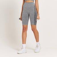 Fitness Mania - MP Women's Curve High Waisted Cycling Shorts - Grey Marl  - M