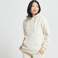 Fitness Mania - MP Women's Essentials Hoodie with Kangaroo Pocket - Ecru  - S