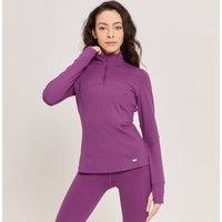 Fitness Mania - MP Women's Power 1/4 Zip Top - Purple  - L