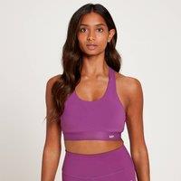 Fitness Mania - MP Women's Power Cross Back Sports Bra - Purple  - L