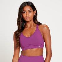 Fitness Mania - MP Women's Power Mesh Sports Bra - Purple  - L