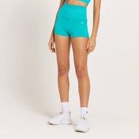 Fitness Mania - MP Women's Shape Seamless Booty Shorts - Lagoon   - L