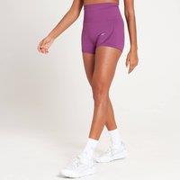 Fitness Mania - MP Women's Tempo Seamless Booty Shorts - Purple - L