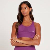 Fitness Mania - MP Women's Tempo Seamless Sports Bra - Purple - S