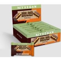 Fitness Mania - Vegan Double Dough Brownie - 12 x 60g - Chocolate Orange