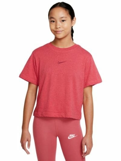 Fitness Mania - Nike Sportswear Essential Boxy Kids Girls T-Shirt