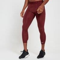 Fitness Mania - MP Men's Essentials Training 3/4 Base Layer Leggings - Merlot - M