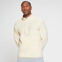 Fitness Mania - MP Men's Rest Day Fleece1/4 Zip - Ecru - XXS