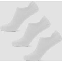 Fitness Mania - MP Women's Ankle Socks - White (3 Pack) - UK 7-9