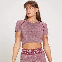 Fitness Mania - MP Women's Curve Crop Short Sleeve T-Shirt - Black Cherry - S