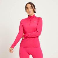 Fitness Mania - MP Women's Essentials Training Slim Fit 1/4 Zip - Magenta  - L