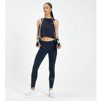 Fitness Mania - MP Women's Infinity Mark Training Crop Vest - Petrol Blue