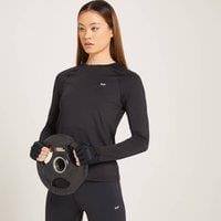 Fitness Mania - MP Women's Linear Mark Training Long Sleeve Top - Black - L