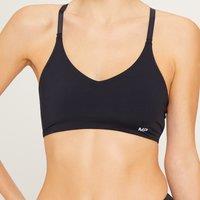 Fitness Mania - MP Women's No VPL Seamless Bra (2 Pack) - Black/White - L