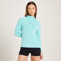 Fitness Mania - MP Women's Performance Training 1/4 Zip Top - Arctic Blue Marl with White Fleck - XL