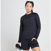 Fitness Mania -  MP Women's Run Life Training Long Sleeve T-Shirt - Black/ White - M