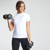 Fitness Mania - MP Women's Training Slim Fit T-Shirt - White - XXS