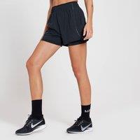 Fitness Mania - MP Women's Velocity Ultra 2-IN-1 Shorts - Black - L