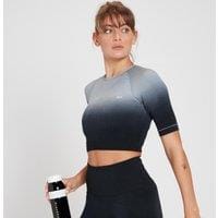 Fitness Mania - MP Women's Velocity Ultra Seamless Crop Top - Black - XL