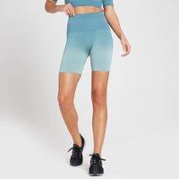 Fitness Mania - MP Women's Velocity Ultra Seamless Cycling Shorts - Stone Blue - M