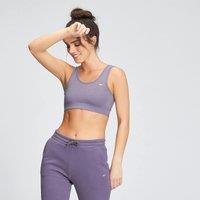 Fitness Mania - MP Women's Wide Strap Sports Bra - Smokey Purple - XL