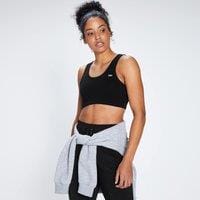 Fitness Mania - MP Women's Wide Strp Sports Bra - Black - XXS