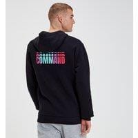 Fitness Mania - Command Astronaut Printed Hoodie - Black - XS